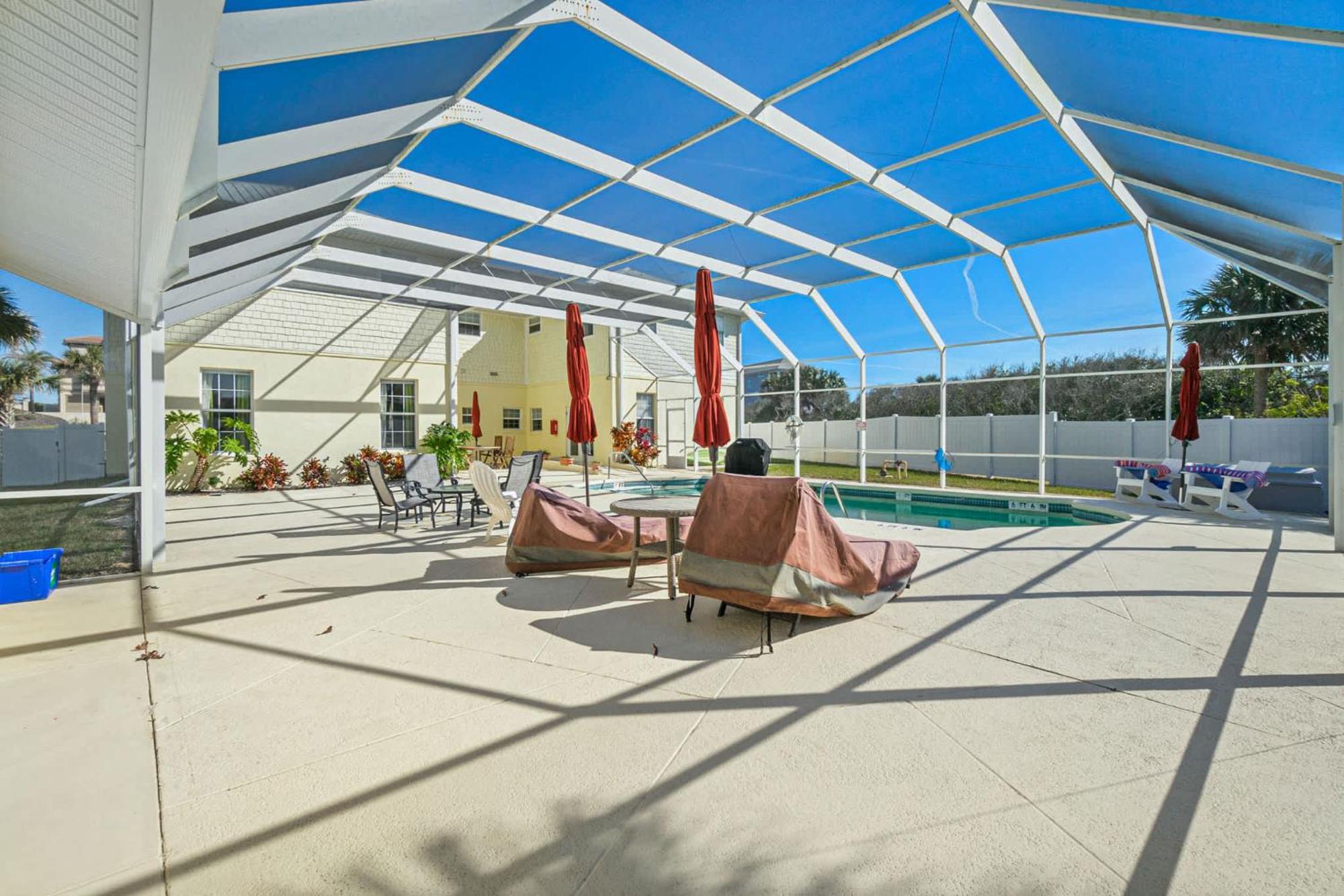 Flagler Beach Bed And Breakfast Pool Bbq Suite Екстериор снимка
