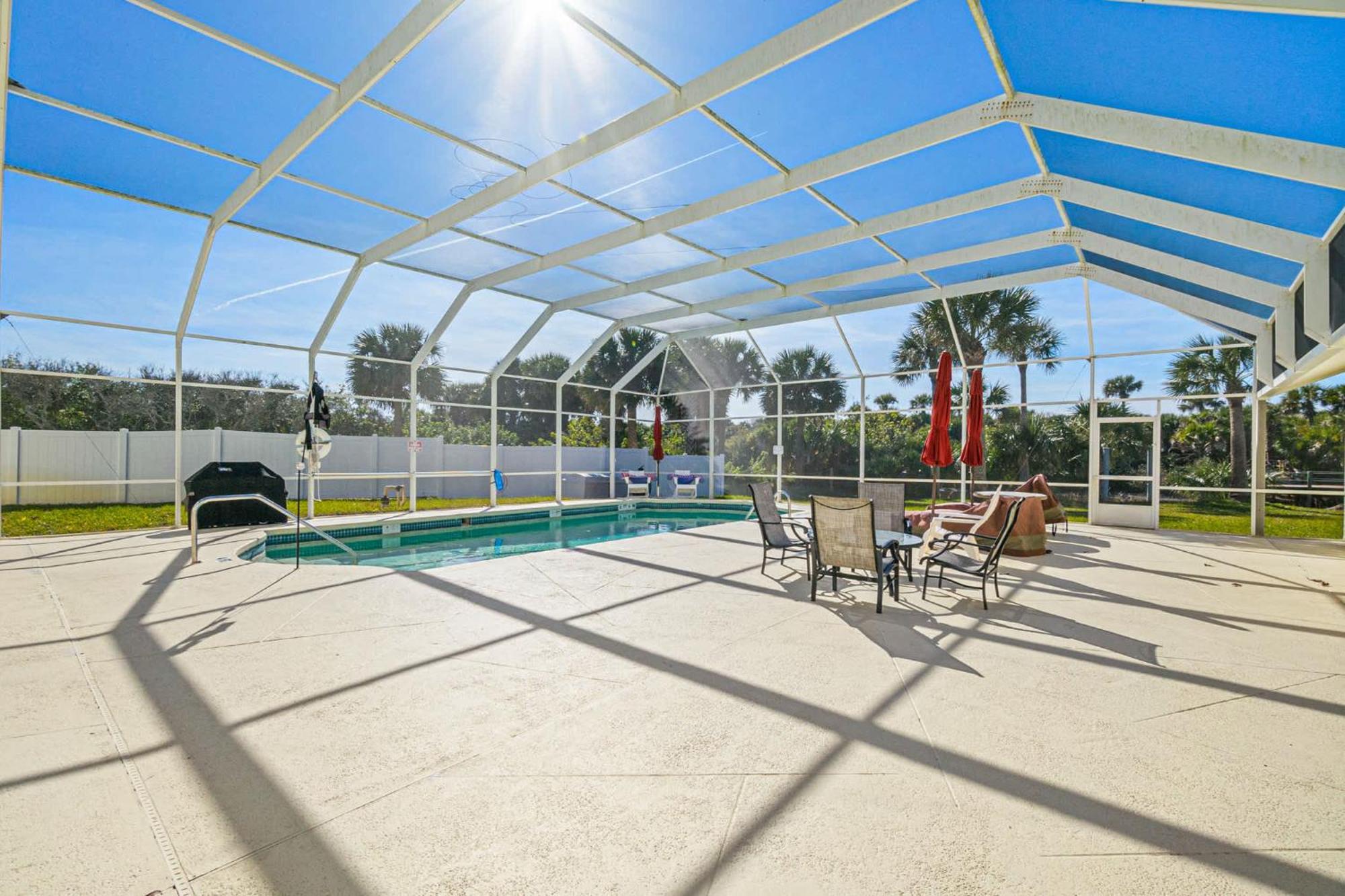 Flagler Beach Bed And Breakfast Pool Bbq Suite Екстериор снимка