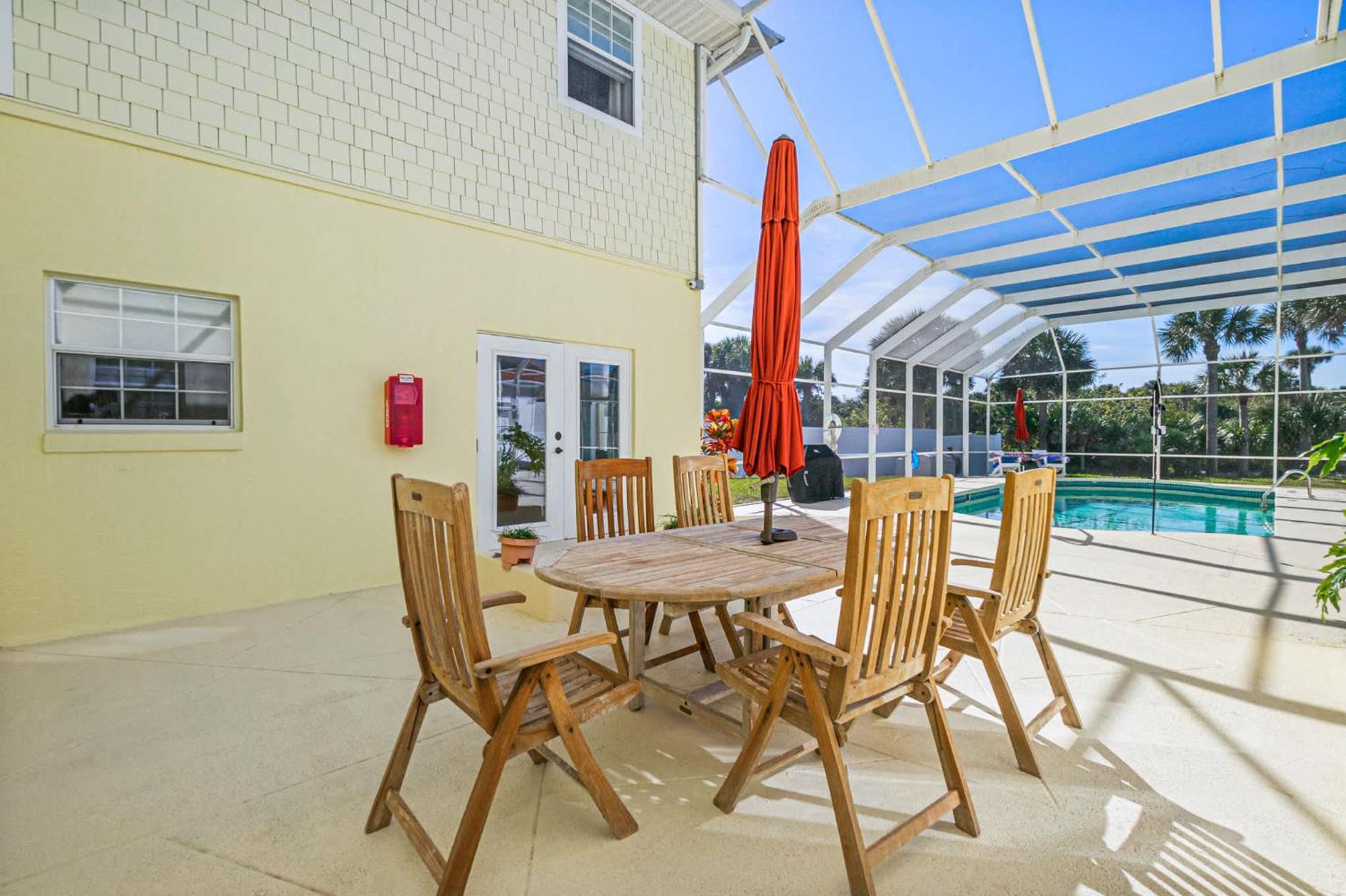 Flagler Beach Bed And Breakfast Pool Bbq Suite Екстериор снимка