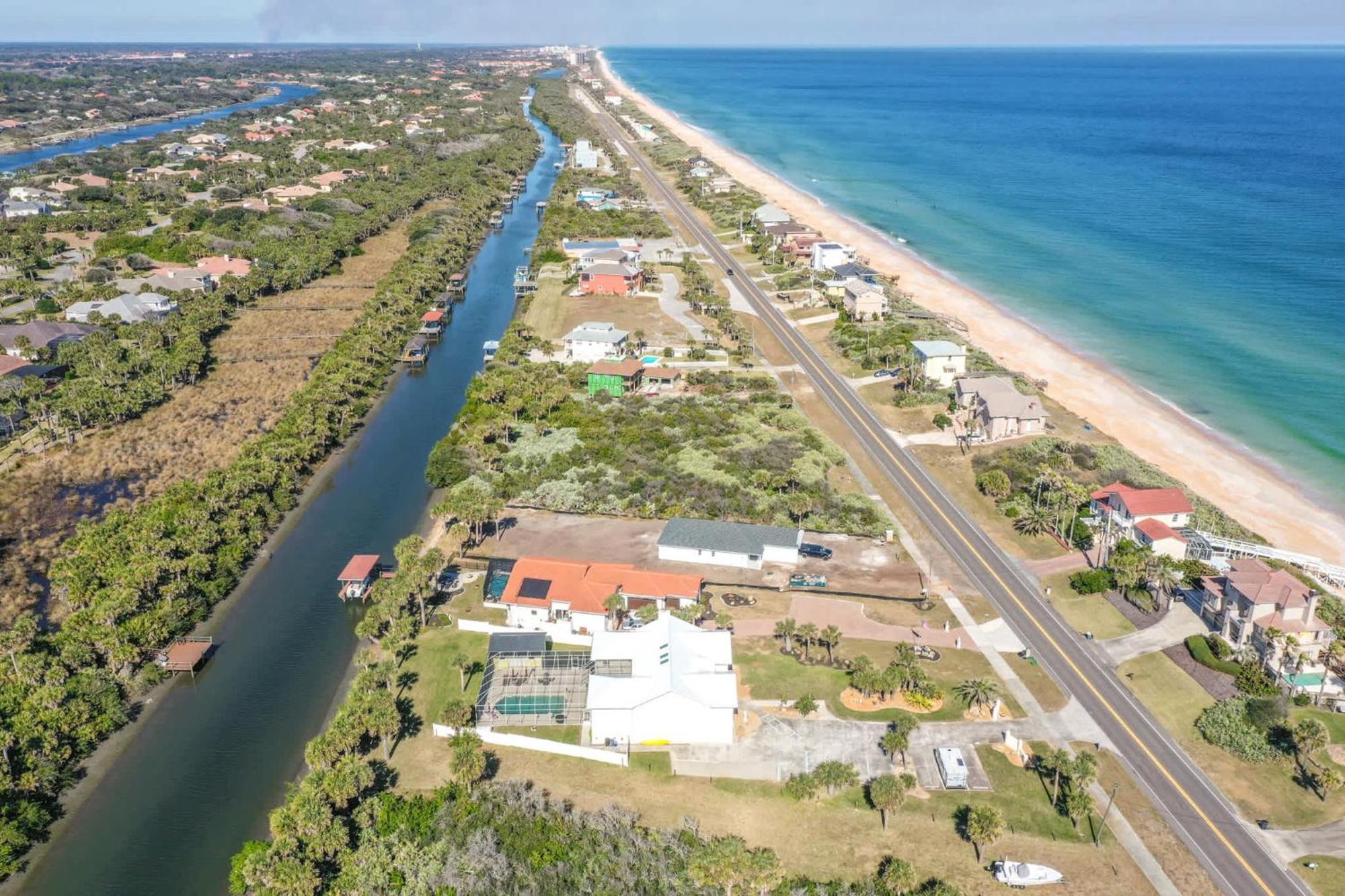 Flagler Beach Bed And Breakfast Pool Bbq Suite Екстериор снимка