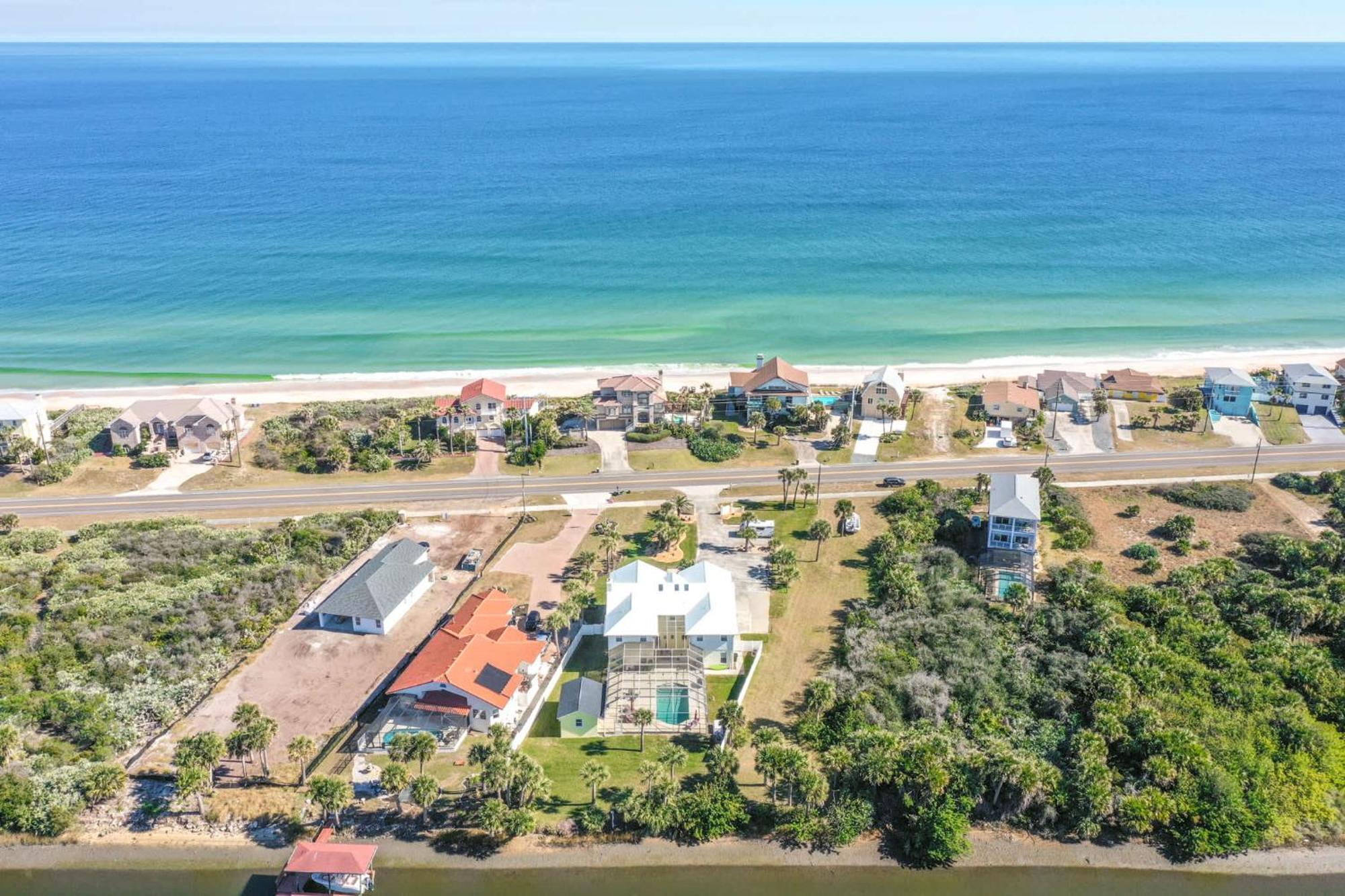Flagler Beach Bed And Breakfast Pool Bbq Suite Екстериор снимка